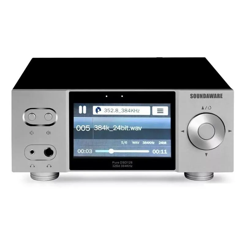 Soundaware A1 Streaming Desktop Network Player Digital Turntable Decoding Amplifier