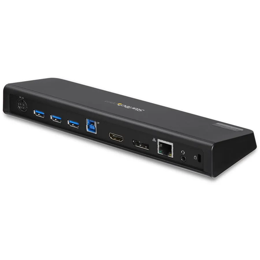 StarTech USB3DOCKHDPC Dual Monitor USB 3.0 Docking Station with HDMI & 4K DisplayPort