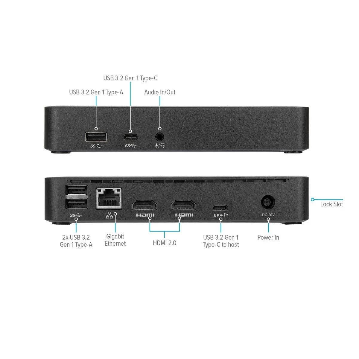 Targus Universal USB-C DV4K Docking Station with 65W Power Delivery