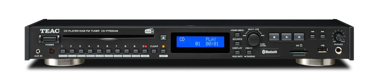 Teac CD-P750DAB CD Player DAB  FM - Black