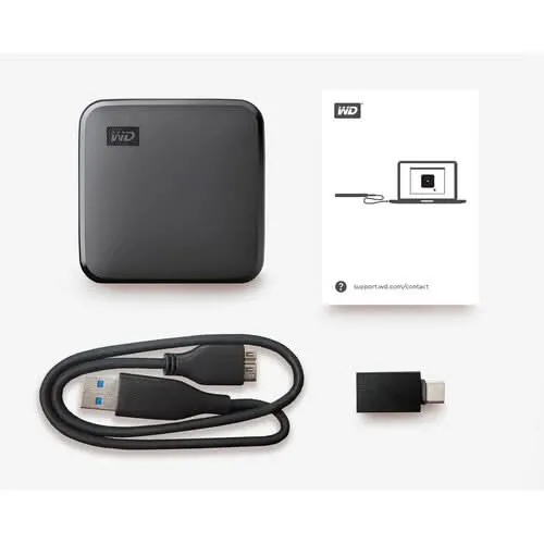 WD 1TB ELEMENTS PORTABLE SSD