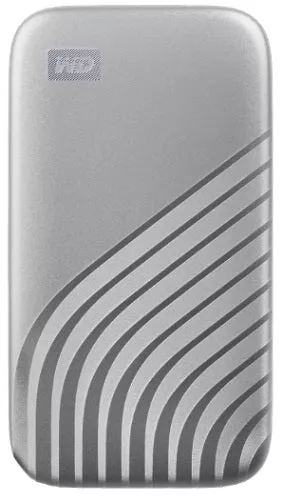 WD 500GB My Passport USB-C Silver - WDBAGF5000ASL-WESN