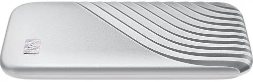 WD 500GB My Passport USB-C Silver - WDBAGF5000ASL-WESN